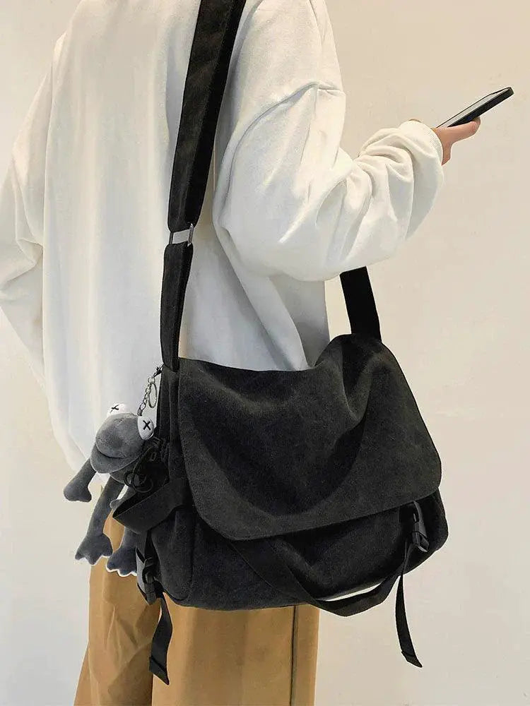 Japanese Crossbody Bag For Students Stylish Everyday Carrier