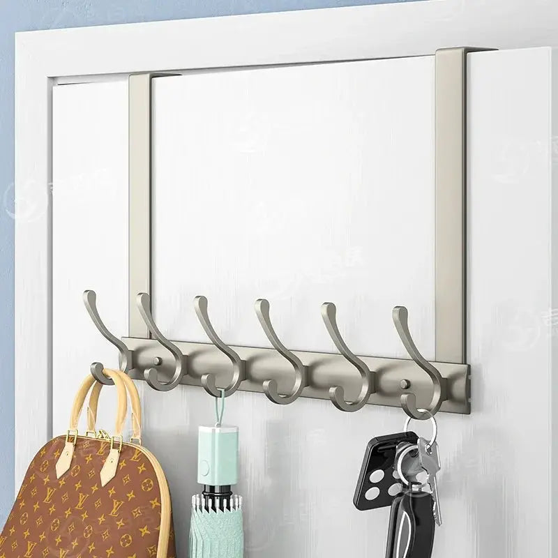 Jibaiju Entrance Door Rear Hook Rack Wall Mounted Storage