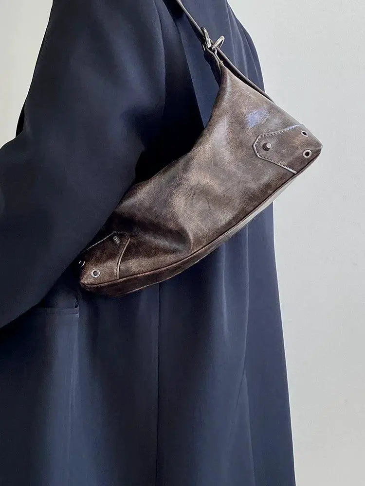 Deer Fashion Crossbody Bag PU Leather Design Elegant Compact