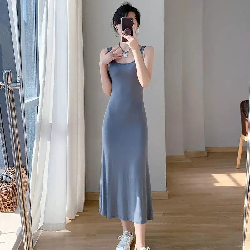 French Style Chic Dress Vest Summer Fashion Essential