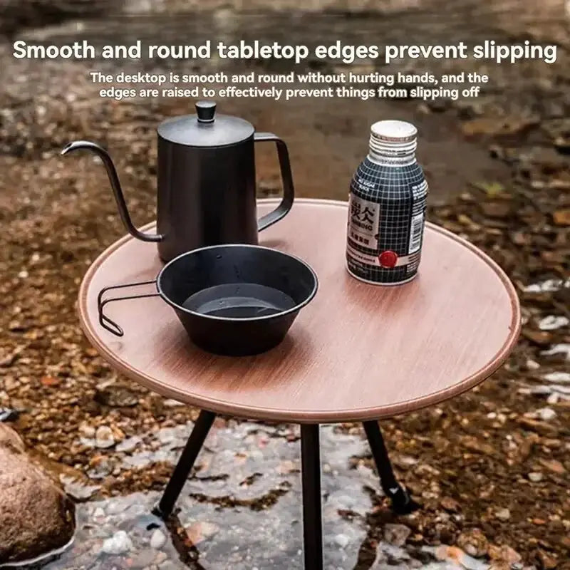 Outdoor Small Round Table Ultra Lightweight for Camping - OurLum.com