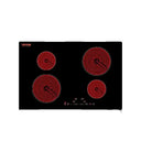 SucceBuy Burners Built-in Induction Stove Top Ceramic Glass