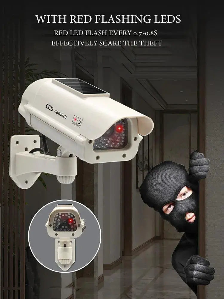Solar Powered Fake Security Camera for Ultimate Protection
