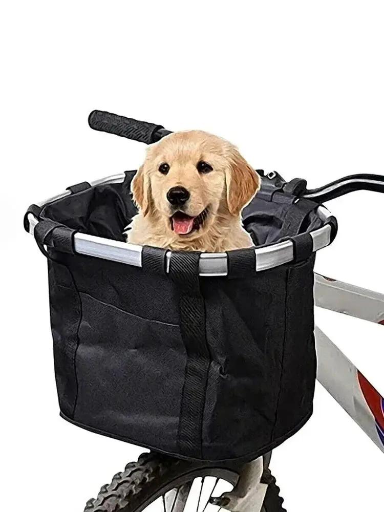 Detachable 2 In 1 Bicycle Front Basket And Pet Carrier