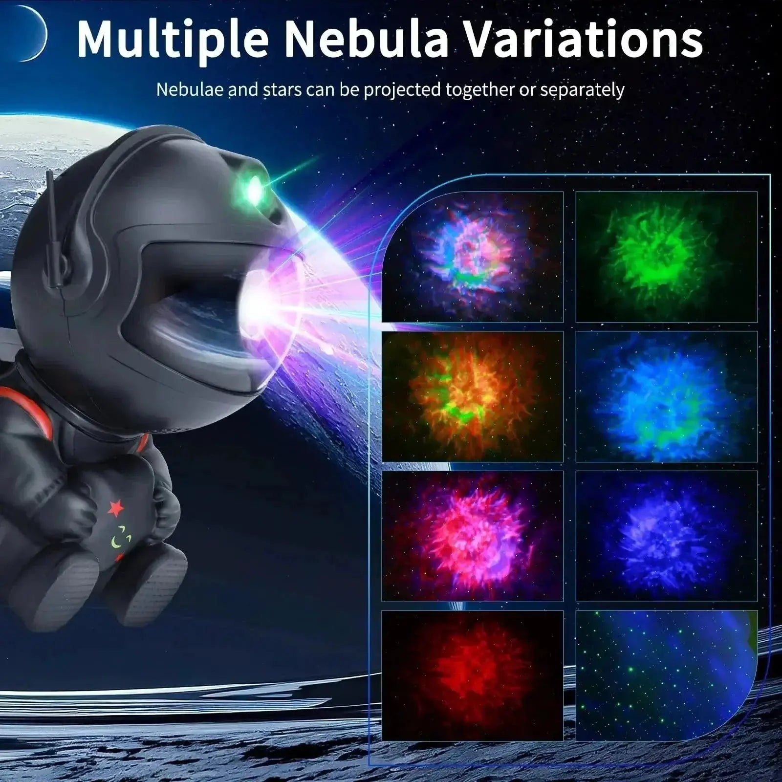 Star Projector Galaxy Light Nebula Modes Night Sky Projector