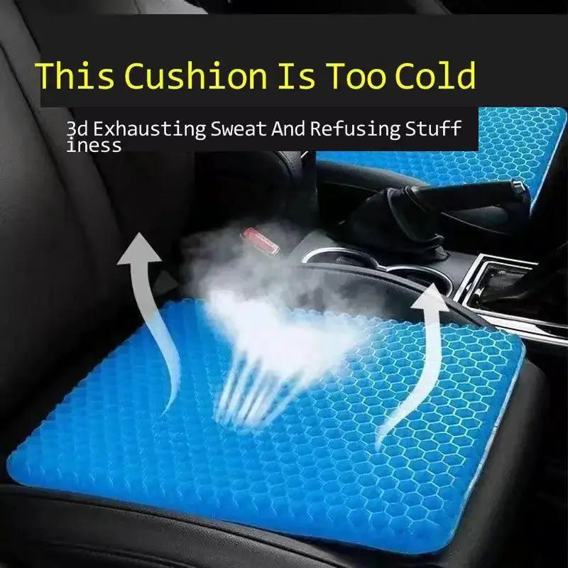 Breathable Honeycomb Memory Foam Seat Cushion For Office Use