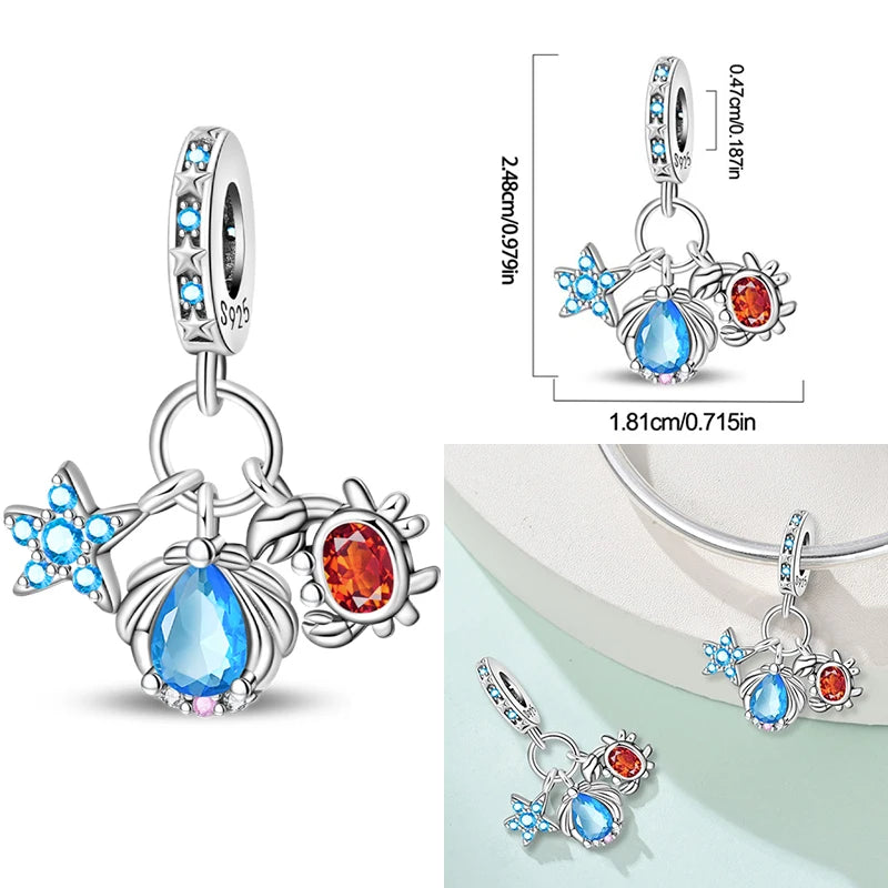 Sterling Silver Ocean World Series