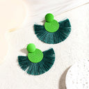 Women's Bohemian Fringe Earrings Vintage Style Jewelry For Festivals Daily Wear
