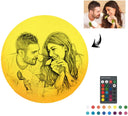 Moon Lamp: Customizable Photo Personalized Night Light