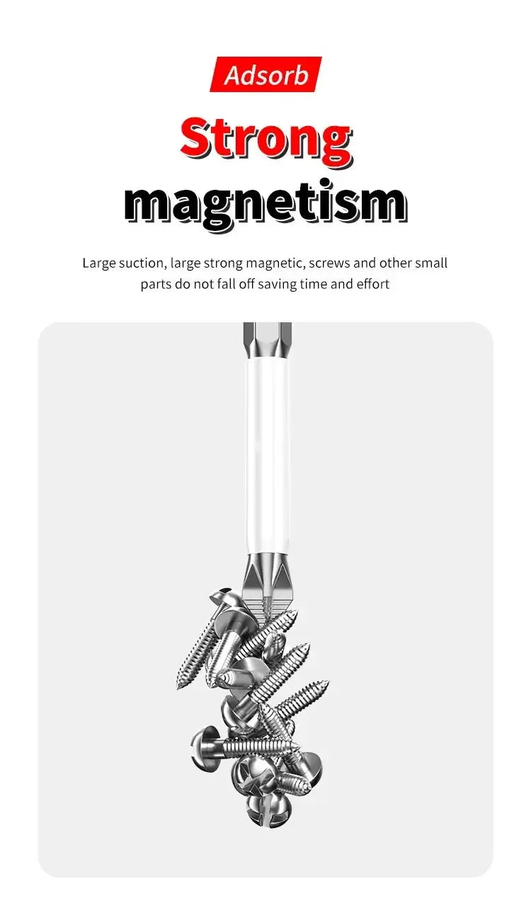 Magnetic Electric Screwdriver Set - Steel Bits — product view 14