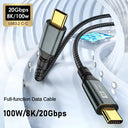 Braided Type C Cable Fast Charge