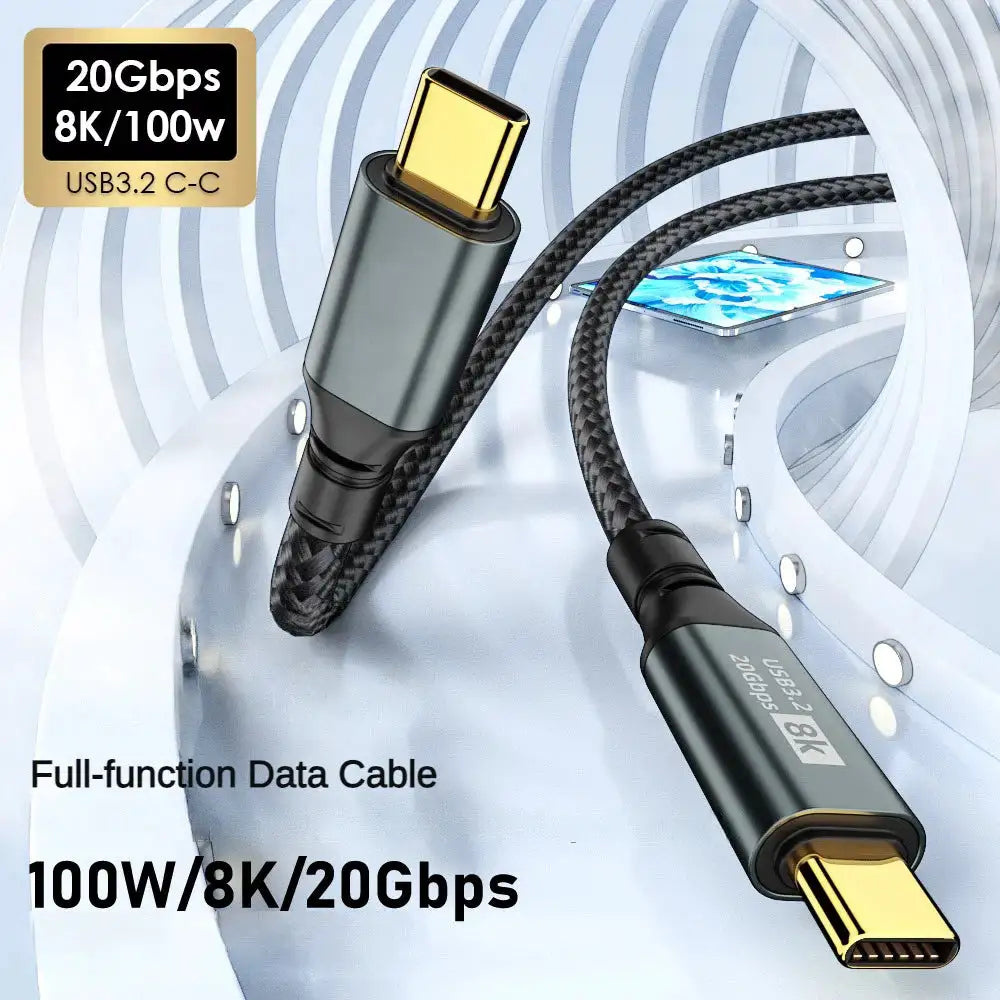 Braided Type C Cable Fast Charge — product view 6