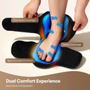 Electric Foot Ankle Air Compression Foot Massager Wireless Airbag Vibration Massager Portable Foot Care Support Belt