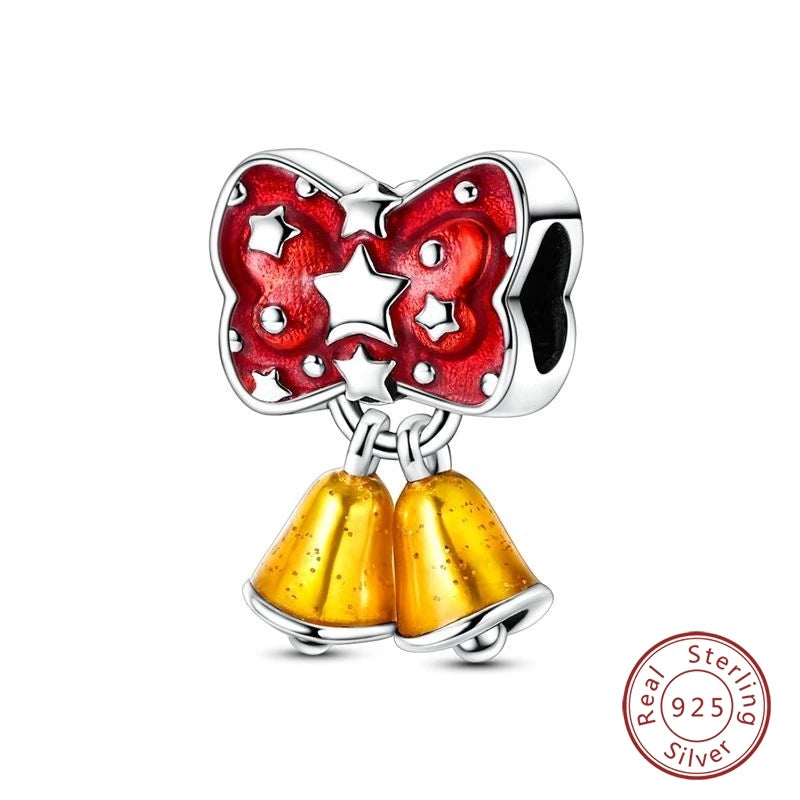 Sterling Silver Christmas Charm Santa