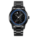 SKMEI Moon Phase Leather Wristwatch Stylish Timepiece Design