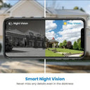Tuya Wifi Doorbell - Hd Waterproof Live View Alert