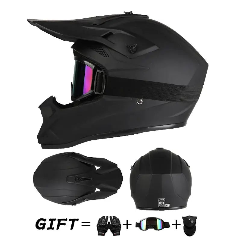 Off Road Motorcycle Helmet Rally Downhill Full Helmet — product view 1