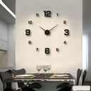 Frameless Wall Clock - Silent Acrylic Decor