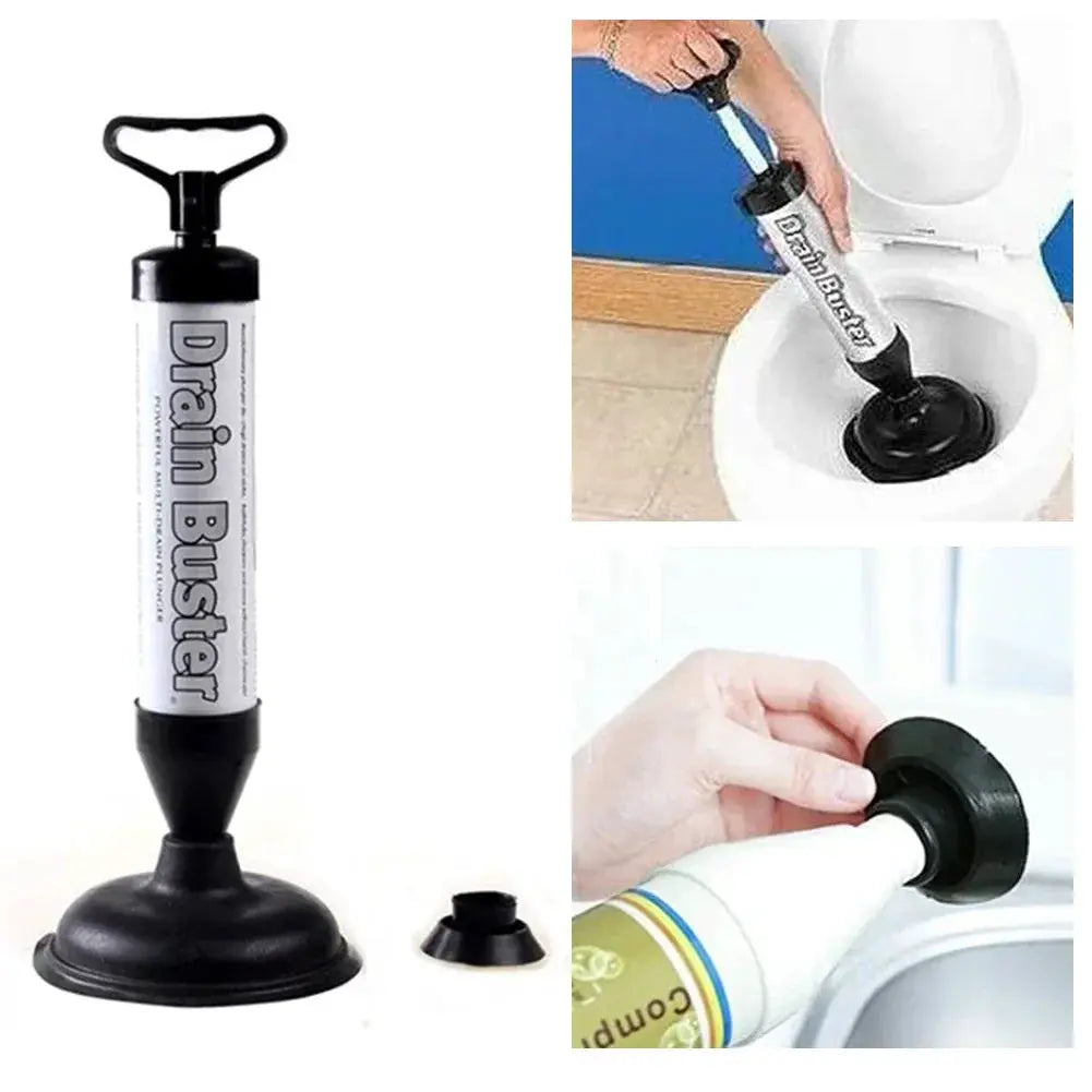 Toilet Plunger High Pressure Pump Anti Clogging Drain