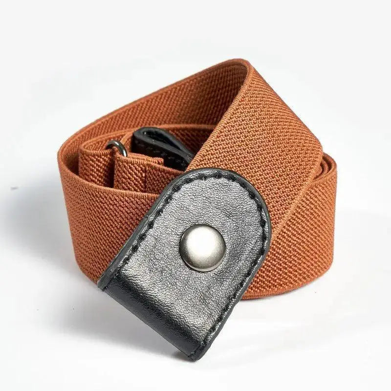 Elastic Waist Belt Buckle Free Comfort And Style For Women