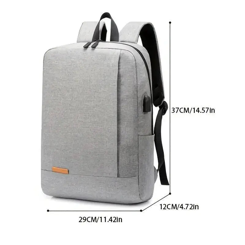 Lightweight USB Charging Schoolbag Backpack For Travel