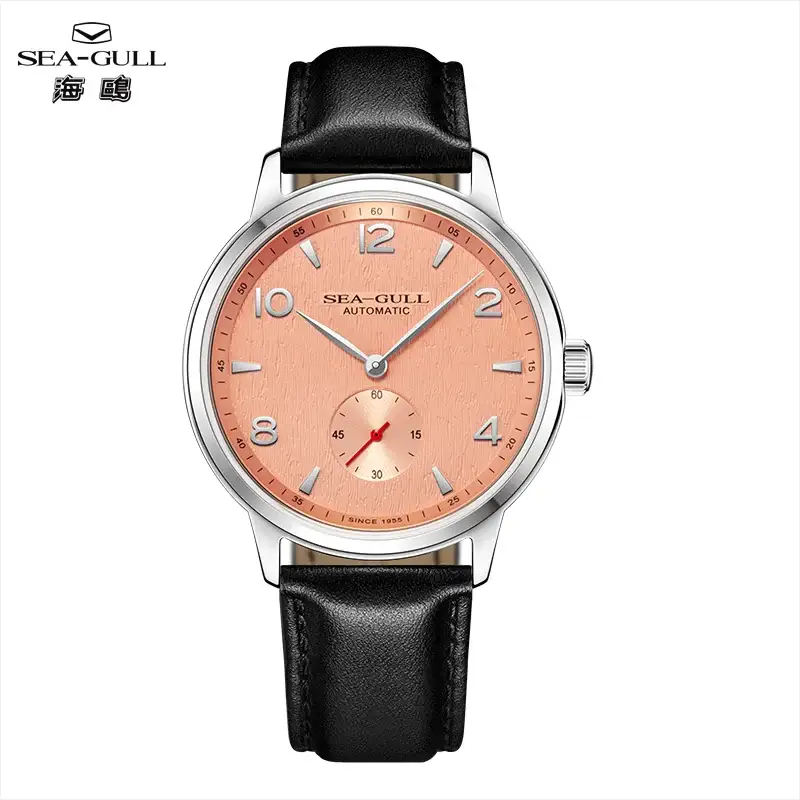 Seagull Men Automatic Leather Watch — product image 1