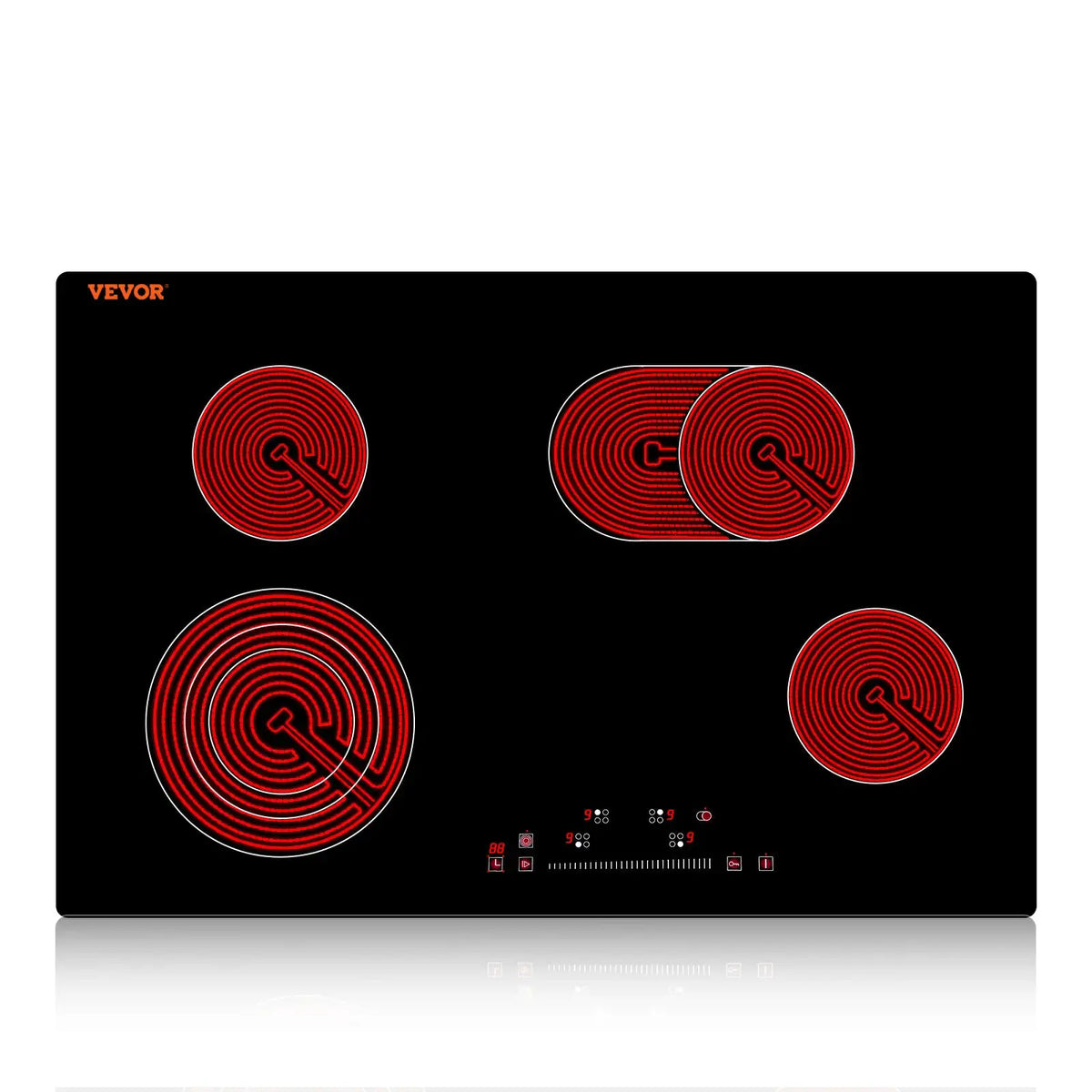 SucceBuy Burners Built-in Induction Stove Top Ceramic Glass — product view 7
