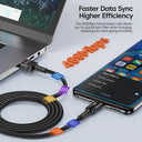 Toocki Fast Charging Cable Enhanced Data Transfer Efficiency