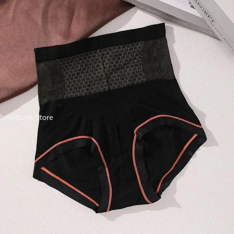 Seamless High Waist Shaping Panties For Tummy Control