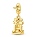Sterling Silver Charm Pendant Bead