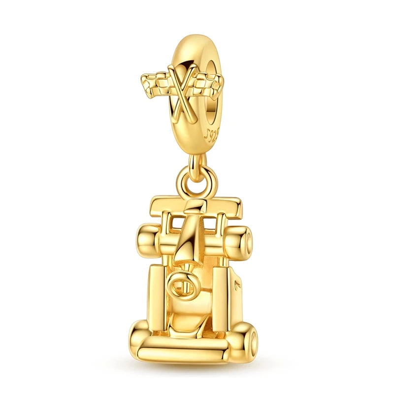 Sterling Silver Charm Pendant Bead