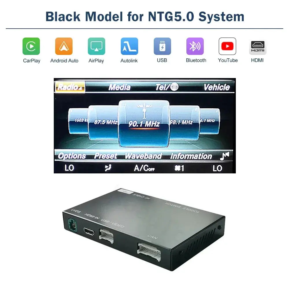 RoadTop Wireless CarPlay for Mercedes V Class W447