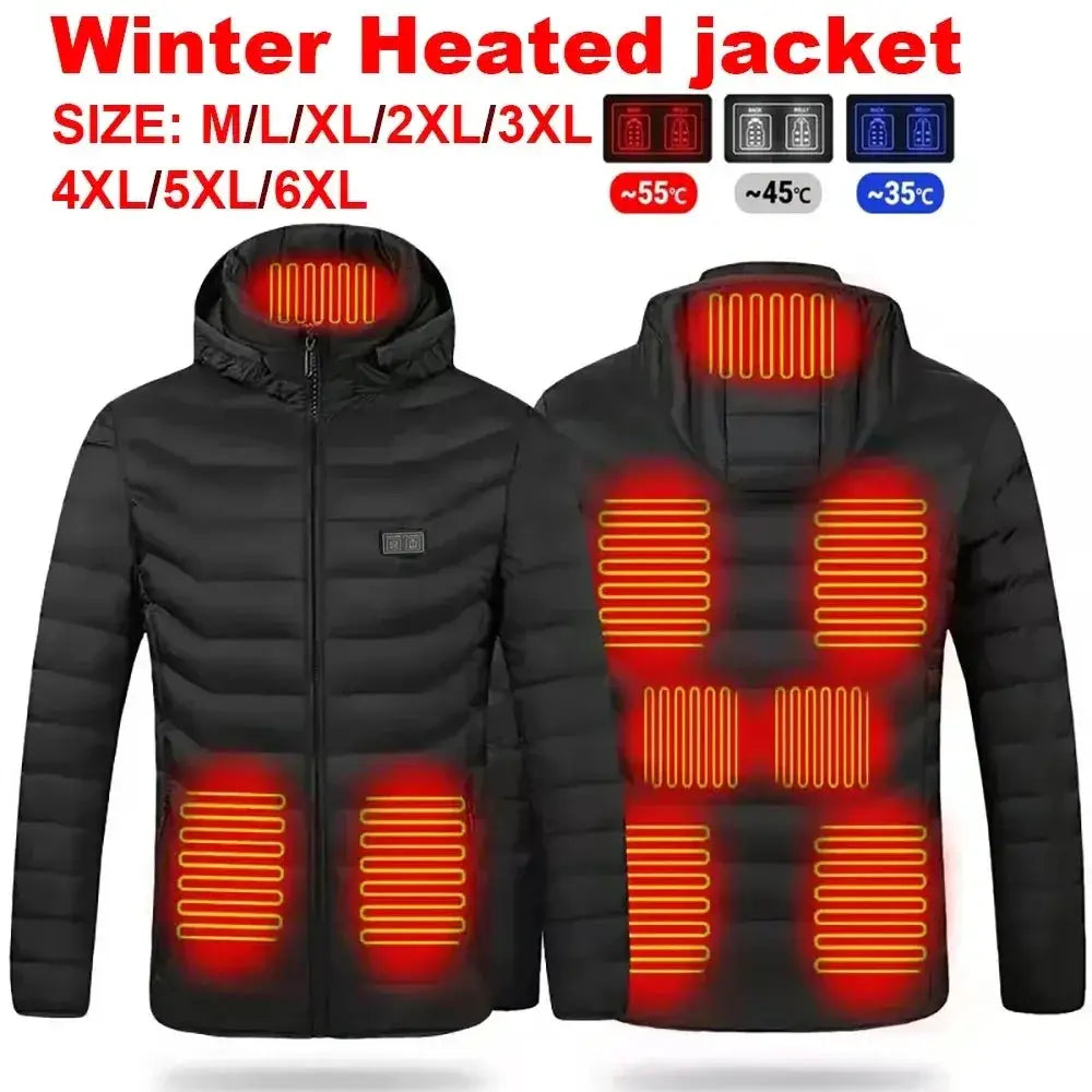 Heated Jacket for Outdoor Hikers Warmth — product view 16