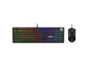 MSI Forge Combo RED US - Gaming RGB Keyboard & Mouse Set, Full Keys Anti-Ghosting, DPI Optical Sensor, RGB, up to DPI, Black