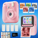 Kids Instant Camera For Color Printing