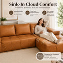 Leather Living Room Sofa