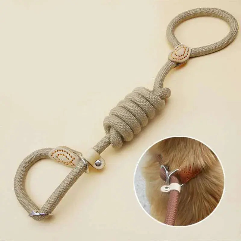 Heavy Duty Braided Rope Dog Training Leash For Medium Dogs