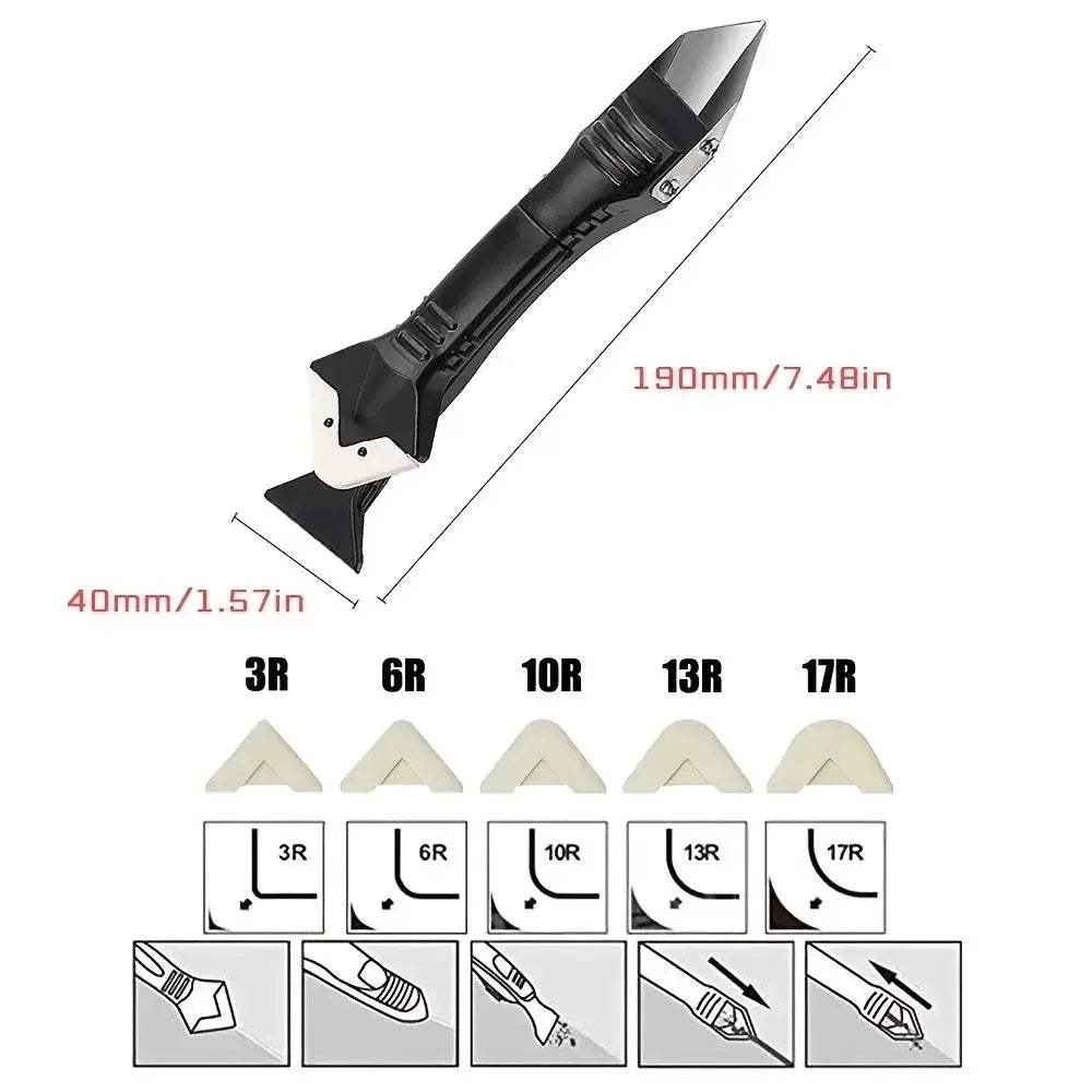 Precise Caulking Scraper Set for Diyers — product view 13
