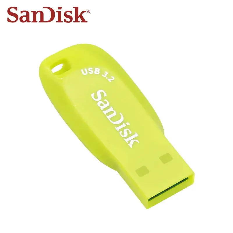 SanDisk USB 3.2 Gen1 CZ410 Ultra Shift Flash Drive 128GB 64GB 32GB Universal Serial Bus Read 100 MB/s Memory Stick Pendrive