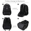 Versatile Rolling Backpack for Travel