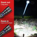 Ultra Bright LED Flashlight Illuminate 500m Waterproof Gear
