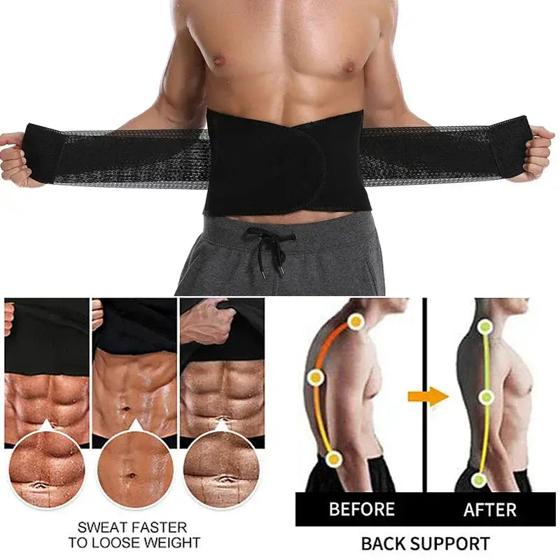 Waist Trainer For Women Waist Trimmer Back Support Belt