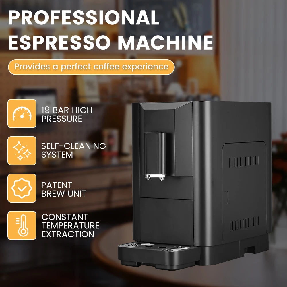 Mcilpoog Fully Automatic Espresso Machine,Compact Automatic — product view 3