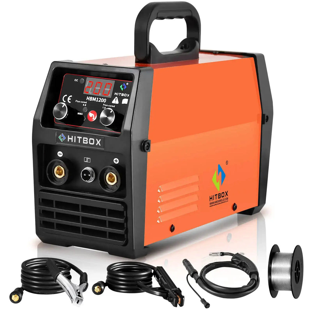 HITBOX HBM1200 Gasless MIG Welding Machine — product view 9