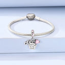 Sterling Silver Charm Love Heart