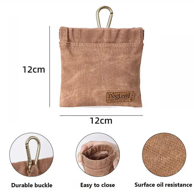 Dog Training Snack Bag Portable Treat Pouch for Pets
