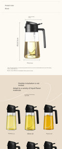 Anmai Glass Oiler Spray Dual-Purpose Oil Bottle For Kitchen