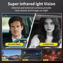 Comprehensive 3-Channel Car Dash Camera for Driver