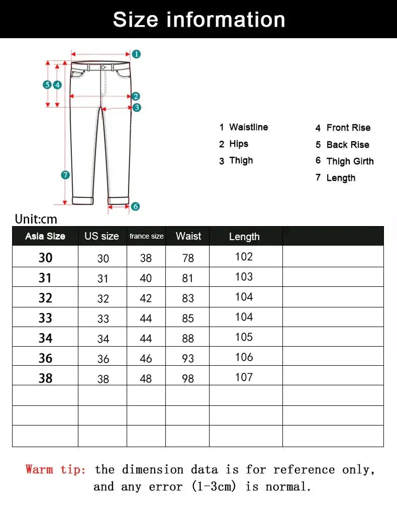 New Men Classic Jeans Soft Black Denim Pants Premium Quality