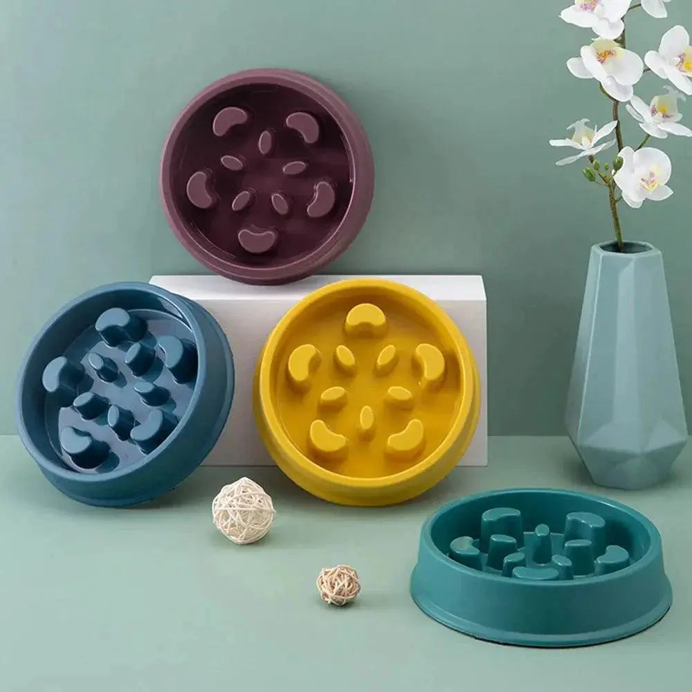 Slow Feeder Bowl For Small Dogs And Cats Non Slip Chokeproof
